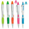 Eco Brilliant Ballpoint Pen & Highlighter Combo